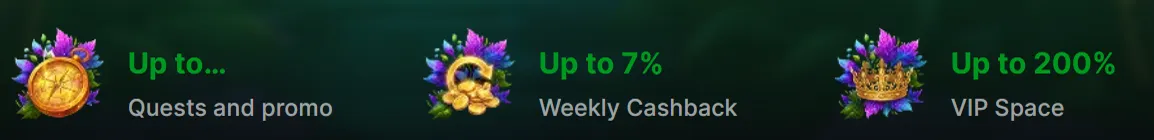 Verde Casinos fordele: quests, op til 7 % ugentlig cashback og VIP Space